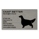Search for english business cards Setter