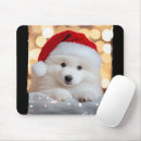 Search for samoyed stuff mousepads Merry christmas