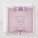 Search for pink damask first communion invitations Holy