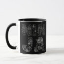 Search for text art mugs Black and white
