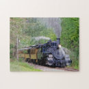 Recherche de train locomotive puzzles Fumée