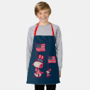 Search for remembrance day aprons Red white and blue