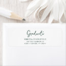 Search for college graduation return address labels Modern