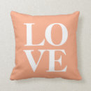 Search for peach pillows Typography