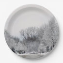Search for beautiful christmas paper plates Snow