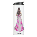 Recherche de couronne voyage mugs Rose