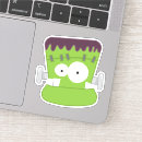 Search for silly monsters stickers For kids