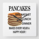 Search for pancake clocks Breakfast