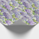 Search for purple floral wrapping paper Hydrangea