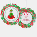 Search for cute elf ornaments Cartoon