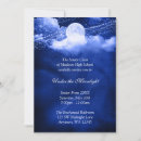 Recherche de lumière de lune invitations Fête