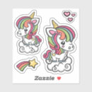Search for i love unicorns stickers Colourful