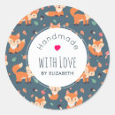 Search for whimsical fox stickers Nature