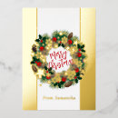 Search for bag christmas cards Gold