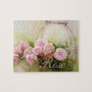 Recherche de pétales roses puzzles Pour elle