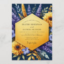 Search for late summer invitations Sunflower