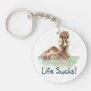 Search for life key keychains Funny