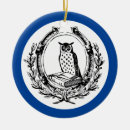 Search for vintage owl ornaments Blue
