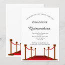 Search for hollywood quinceanera invitations Quinceañera