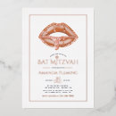 Search for lips invitations Foil