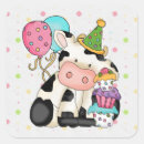 Recherche de vache autocollants Anniversaire