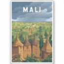 Recherche de mali autocollants Drapeau du mali