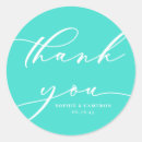 Search for turquoise stickers Typography