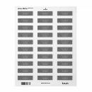 Search for school supply return address labels Preschool