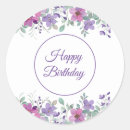Search for happy birthday card stickers Flowers
