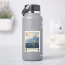 Search for alaska travel stickers Retro