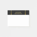 Search for modern luxury post it notes Black