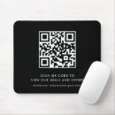 Recherche de qr code tapis souris Minimaliste