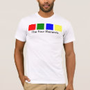 Recherche de quatre éléments tshirts Chemise