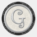 Search for initial g stickers Monogrammed