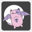 Search for gothic cat stickers Purple