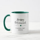 Search for happy retirement mugs Coworker