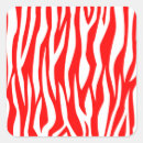 Search for red zebra stickers Animal
