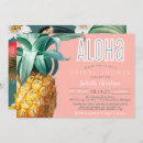 Search for luau bridal shower invitations Pineapple