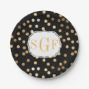 Search for black and gold paper plates Sparkle