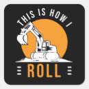 Search for operator stickers Construction site