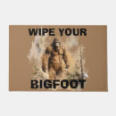 Search for bigfoot doormats Yeti