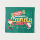 Search for santa claus tapestries Charles schulz