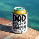 Search for funny fathers day can coolers Dog dad