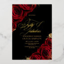Recherche de rouge de noir et or invitations Toute personne