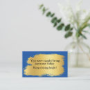 Search for affirmation business cards Inspirational