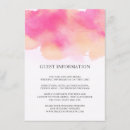 Search for menu enclosure cards Watercolor