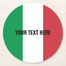 Recherche de drapeau italie dessous de verres Italien