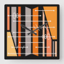Recherche de orange et noir art Moyen siècle moderne