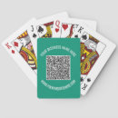 Search for qr code playing cards Branded