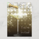 Search for champagne glass new years eve invitations Bubbles